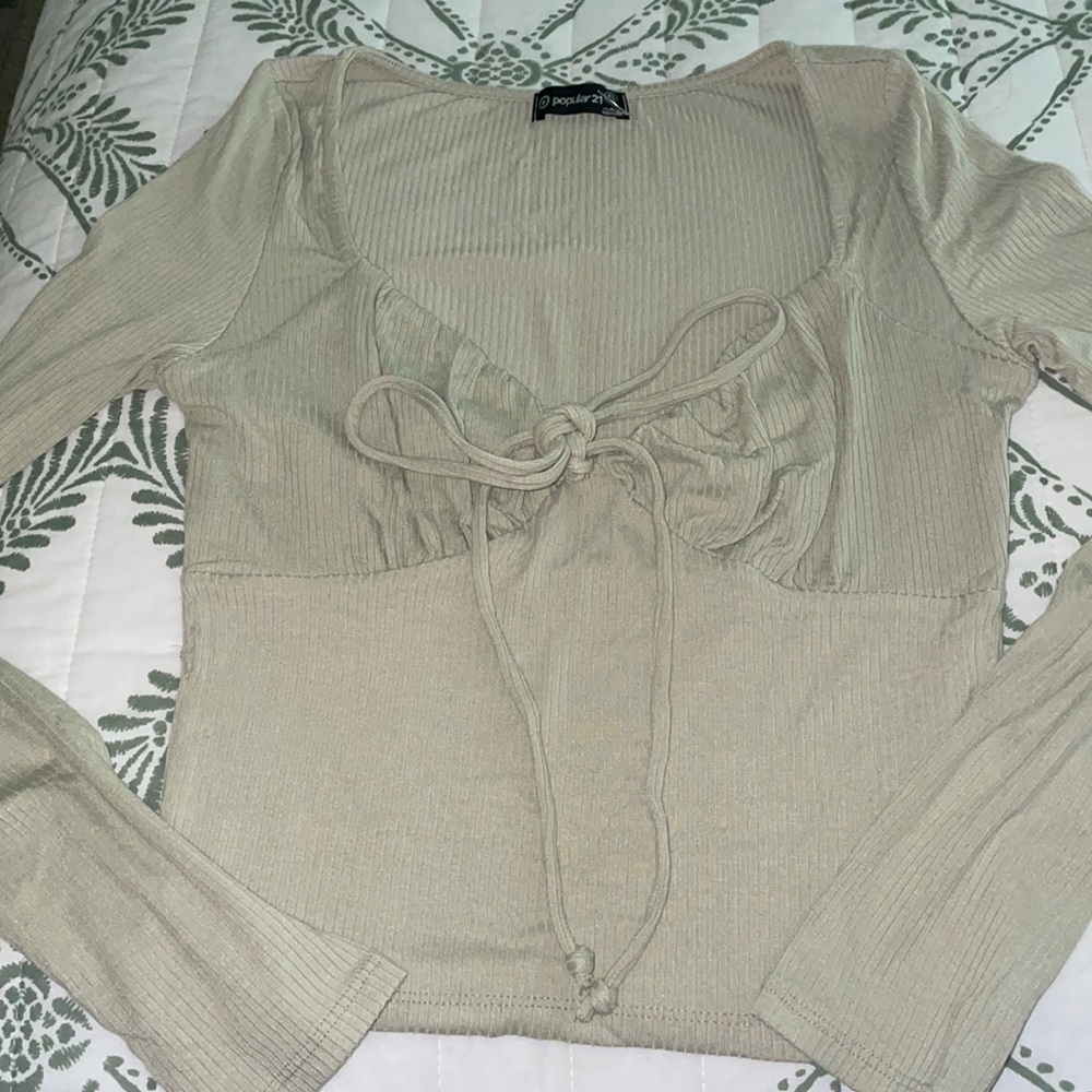 Cute Green Long Sleeve